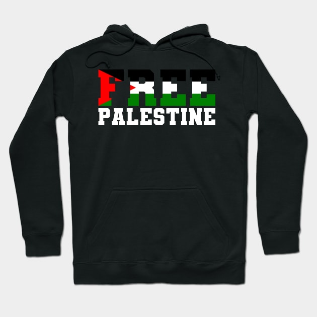 Free Palestine Hoodie by Muslimory